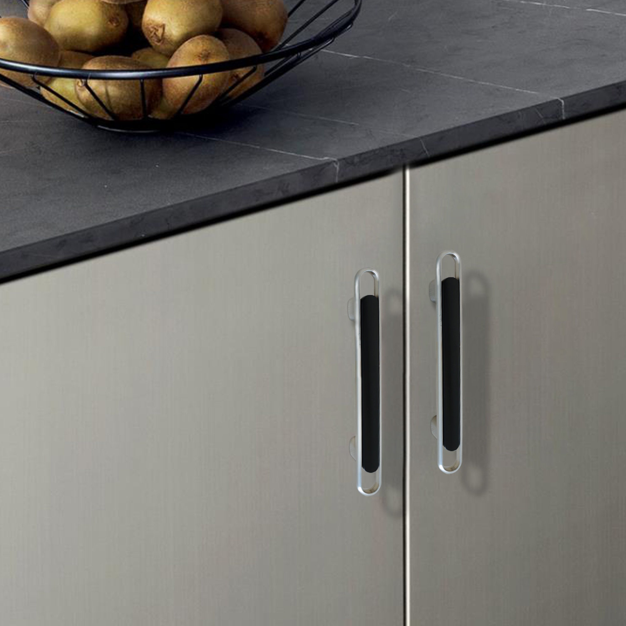 3.78 5 Modern Black Handles Knobs Hardware Etsy