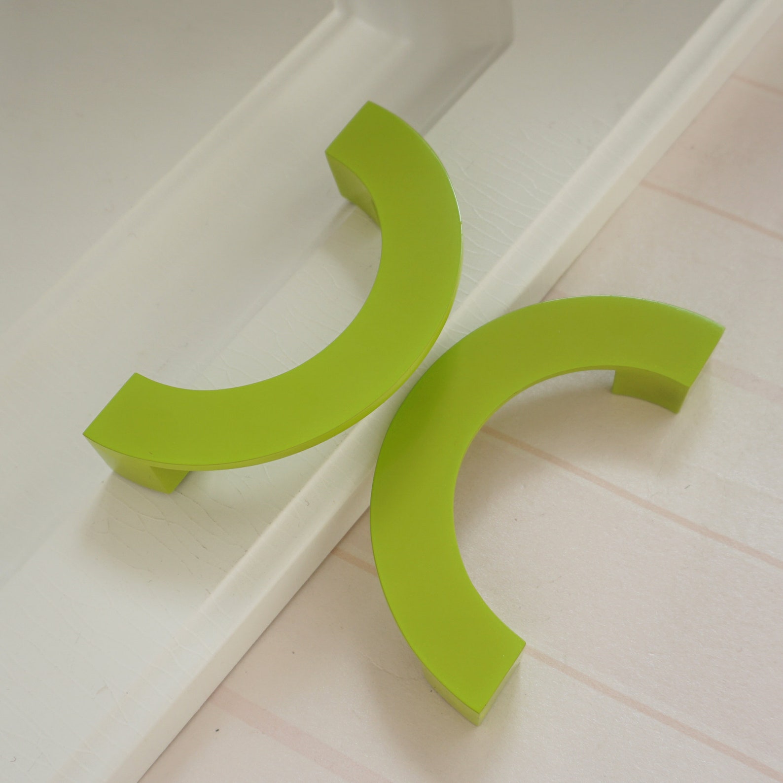 3.78''green Drawer Pulls Handles Semicircle Dresser Etsy