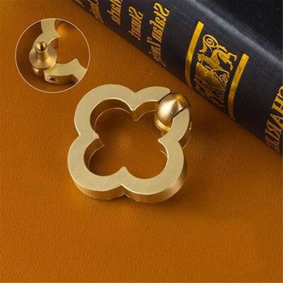 1.1/'/' 2.5/'/' Dresser Drawer Pulls Knobs Cabinet Handle Door Knob Ring Drawer Handles Drop Brushed Brass Gold Kitchen Cabinet Pulls 28 64 mm