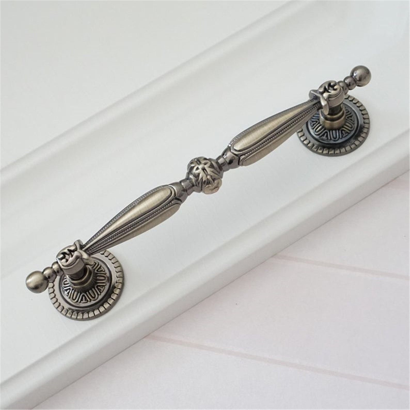 3.78 5.0 Antique Copper Drawer Pulls handles Etsy