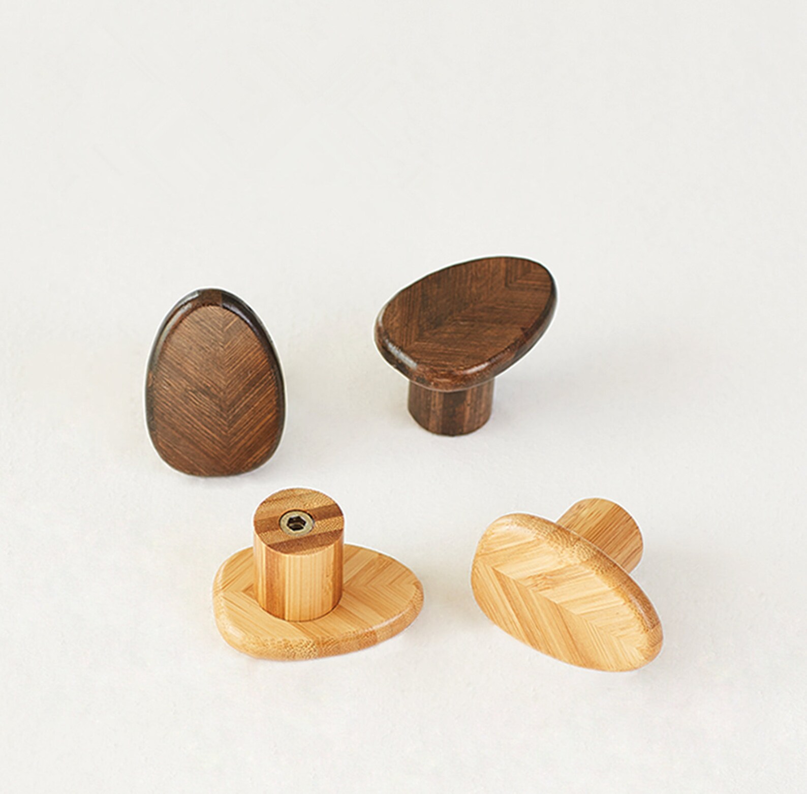 Solid Bamboo Wall Hooks Wood Hooks /Creative Wall Hooks / Etsy