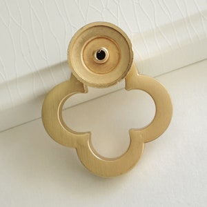 Brushed Brass Drawer Knobs Pulls Dresser Knobs Kitchen Cabinet Pulls Handle Door Knob Ring Drop Pulls Decor Furniture Hardware image 5