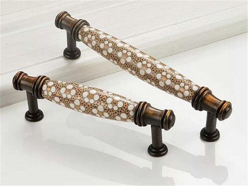 3.78'' 5'' Ceramic Drawer Pulls Door Etsy