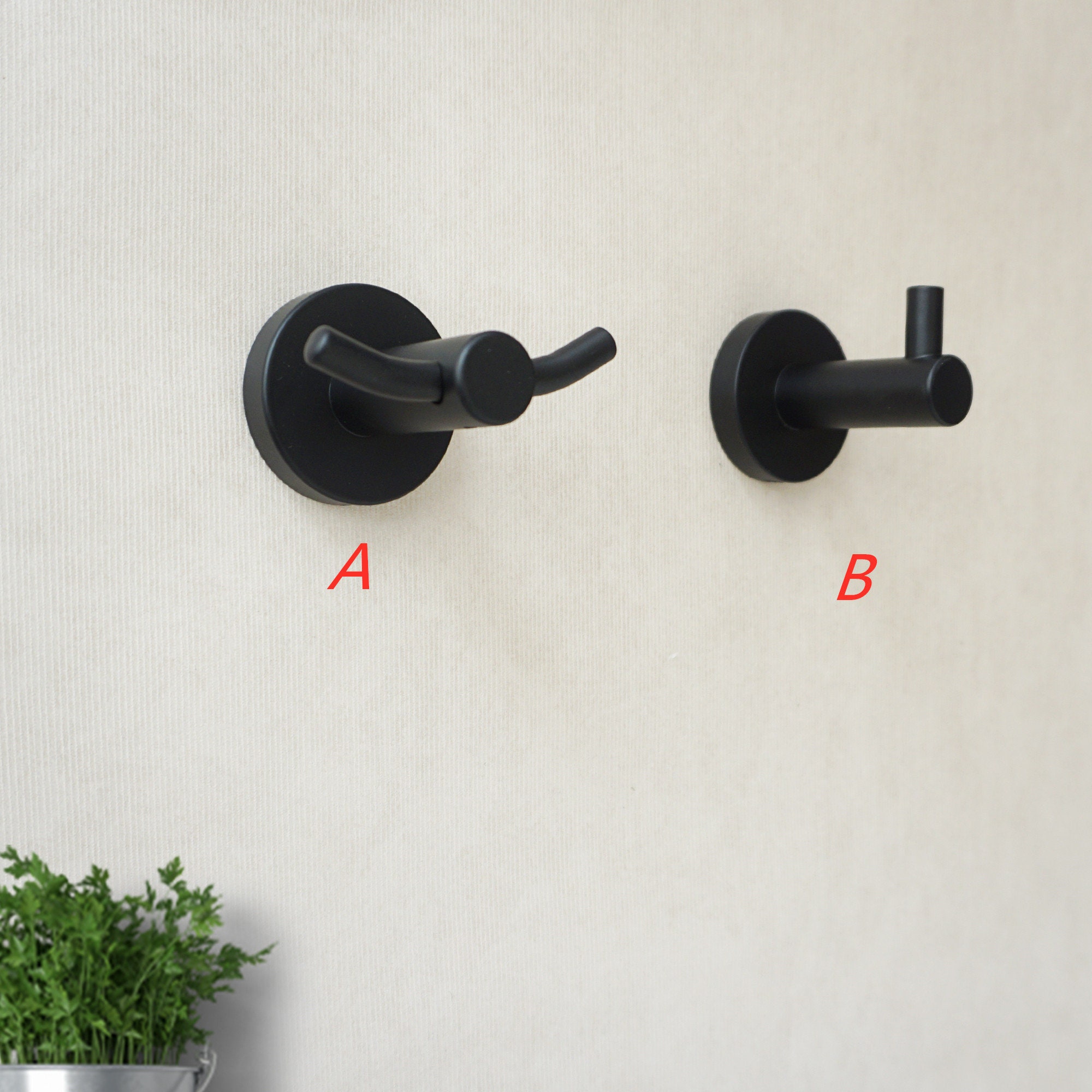 Black Wall Hooks Creative Wall Hooks Decorative Hooks Wall Etsy UK