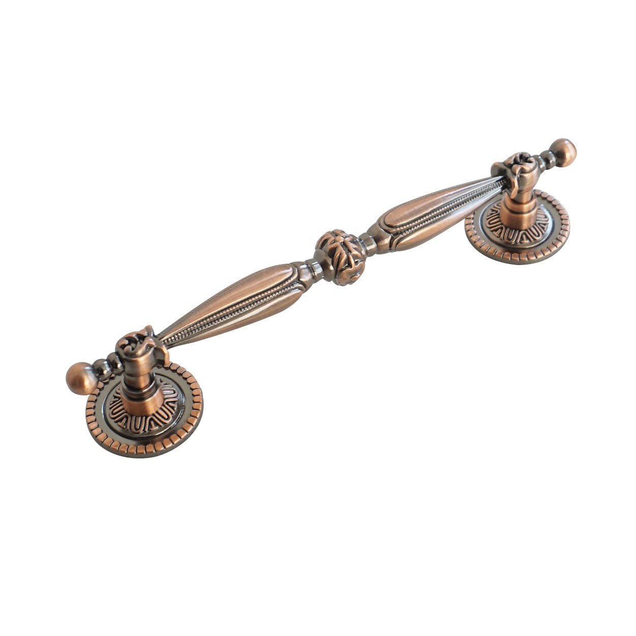 3.78 5.0 Antique Copper Drawer Pulls handles Etsy
