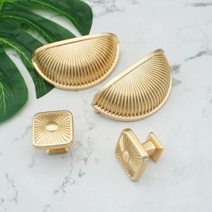 3" Cup Pull  dresser Knobs Drawer Pulls Knobs Kitchen Knobs Dresser Pulls Cup Shell Modern Furniture Handle Knob Cabinet Pulls 76 mm