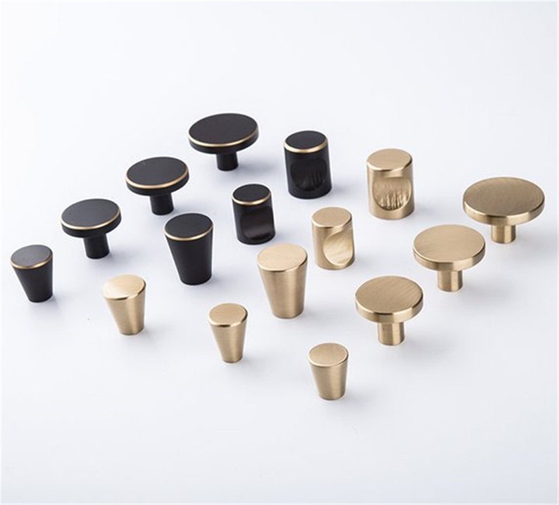Brass Knob Cabinet Door Knob Handle Pull Drawer Knobs Pulls Etsy