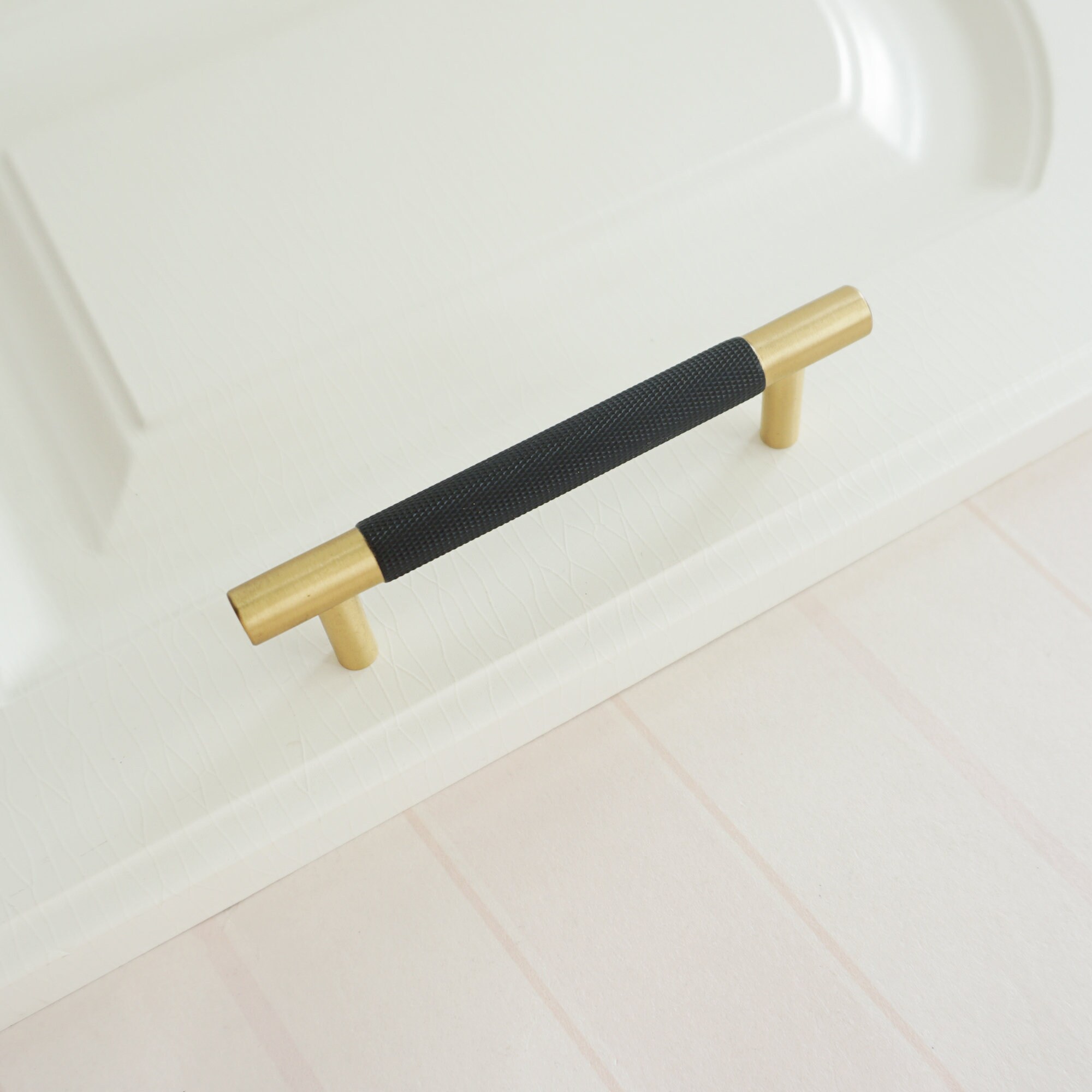 3.78 5.0 6.3 Black Brass Drawer Pulls Etsy