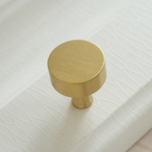 Brushed Brass Drawer Knobs Pulls  Handles Cabinet Knobs Handles Dresser Knobs Kitchen cupboard Knobs Furniture Hardware