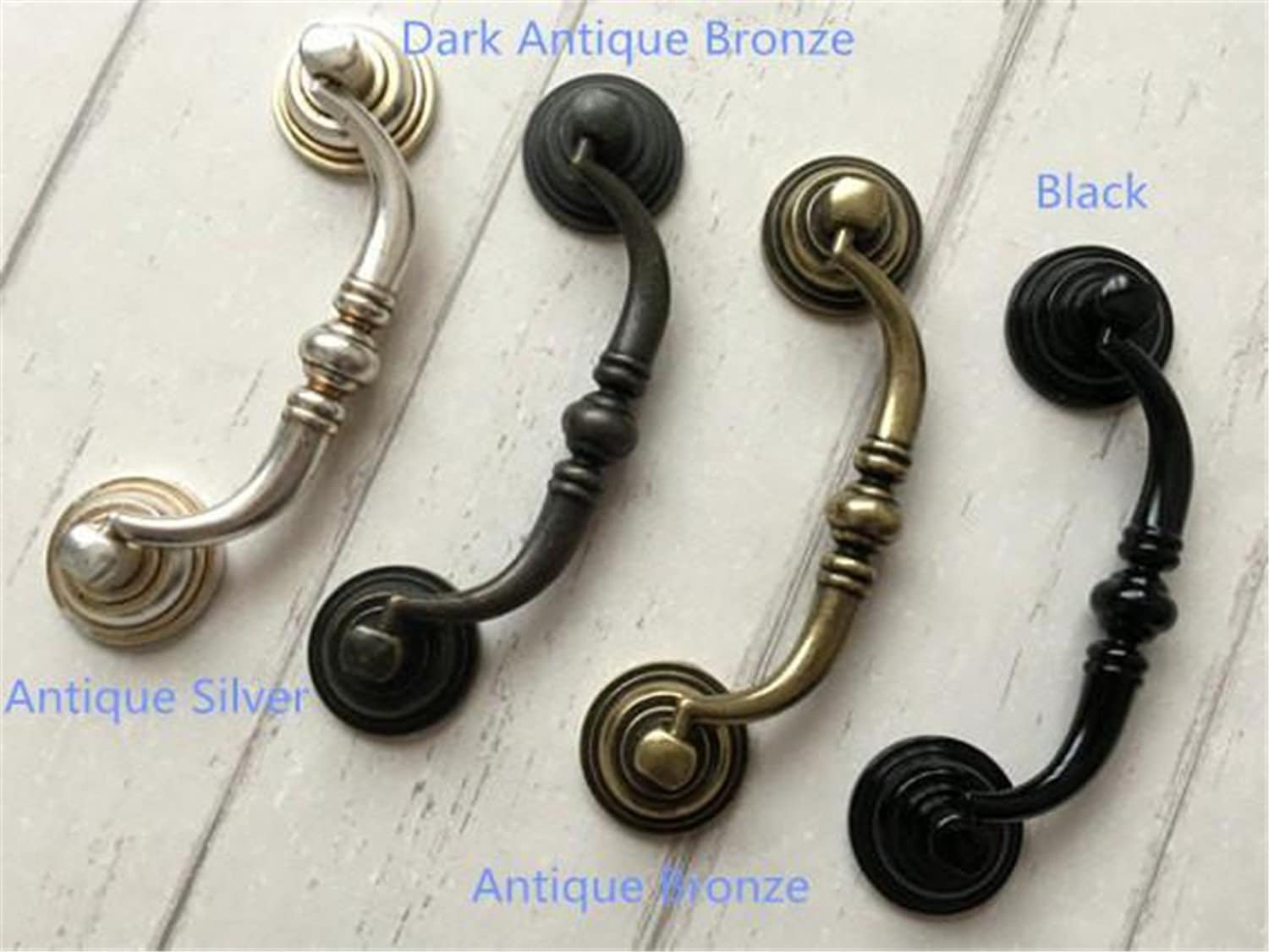 Tree Pattern Domed Glass Cabochon Pulls Knobs Pull for Vintage