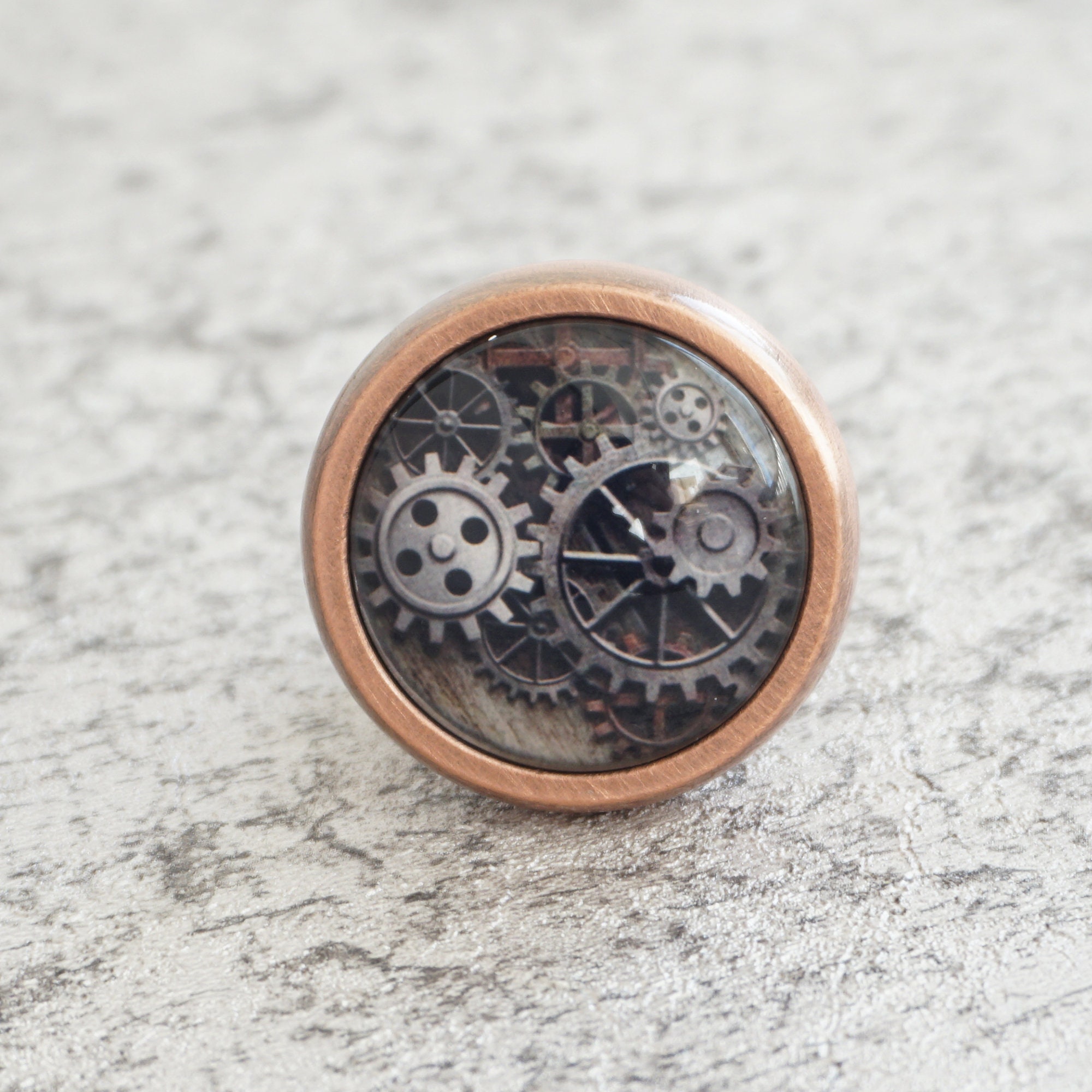 Steampunk Gear Vintage Handles Knob Drawer Knobs Etsy