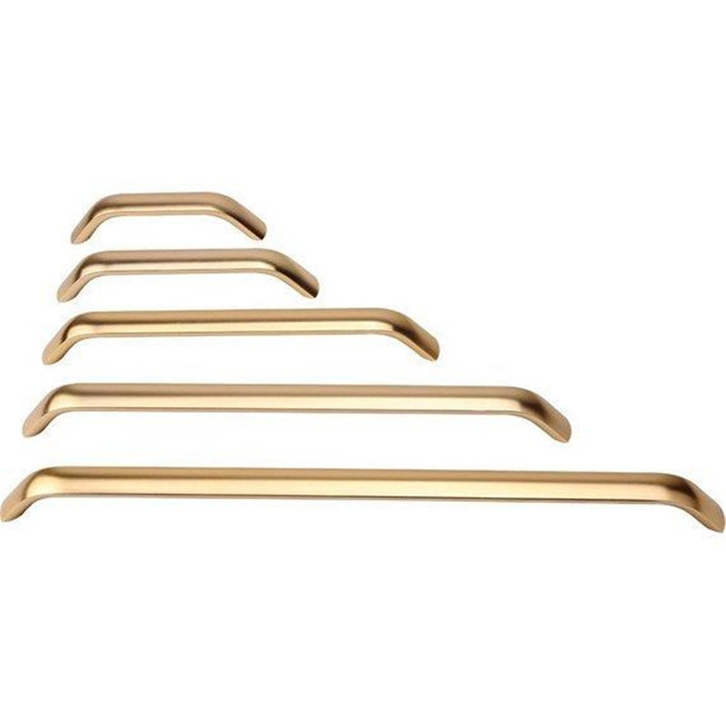 3.78 5 6.3 7.55\u2018 8.8\u201c 11.3\u201c 12.6\u201c Gold Drawer Pulls DresserHandles Kitchen Cabinet Handles Modern Cupboard Door Handle Decor288 320