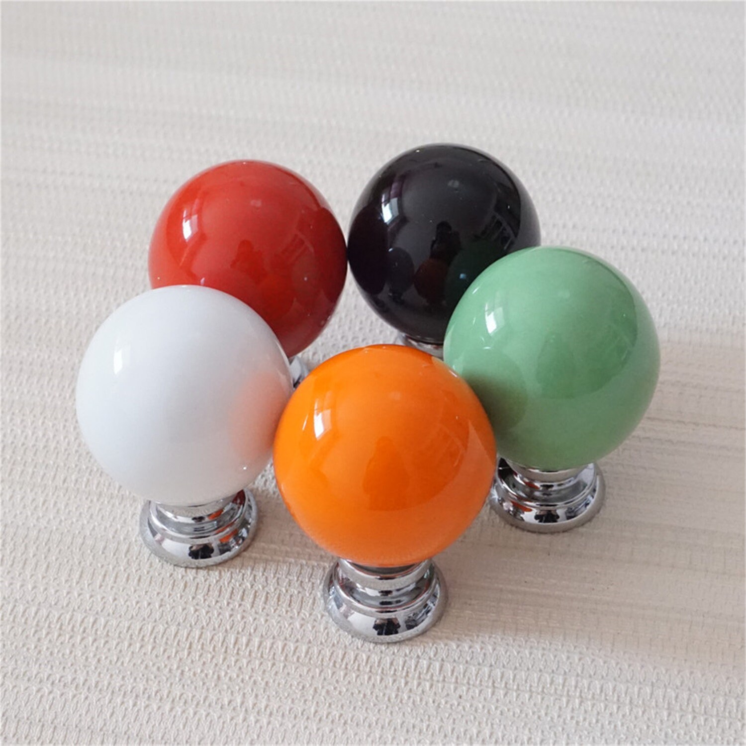 Ceramic Dresser Knob Drawer Knobs Handles Cabinet Pull Green Etsy