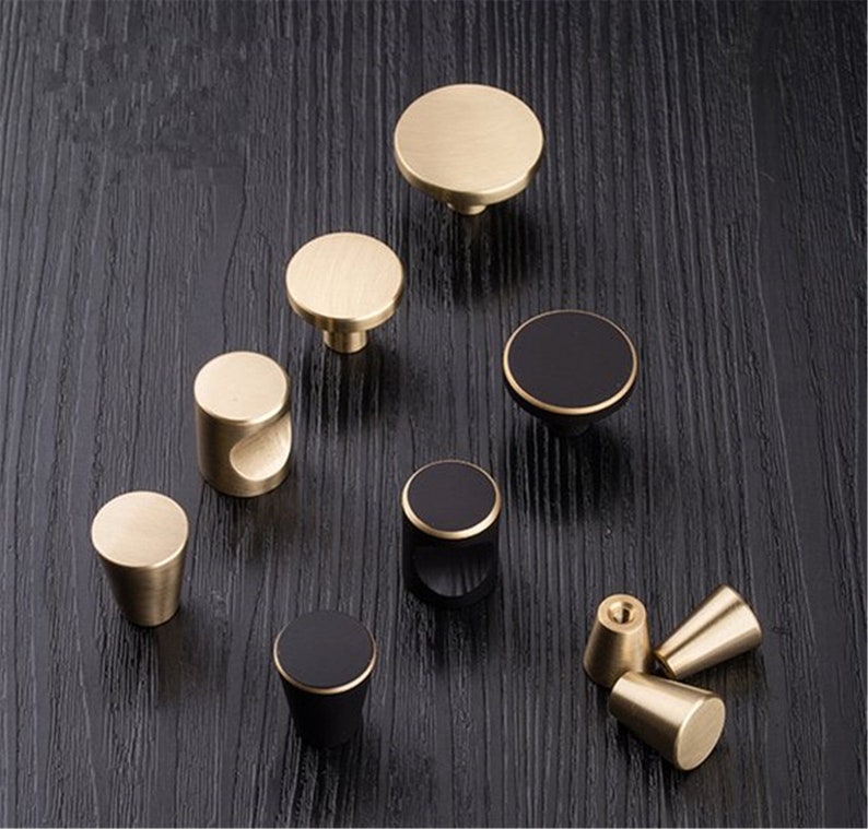 Brass Knob Door Knob Handle Pull Drawer Knobs Pulls Etsy