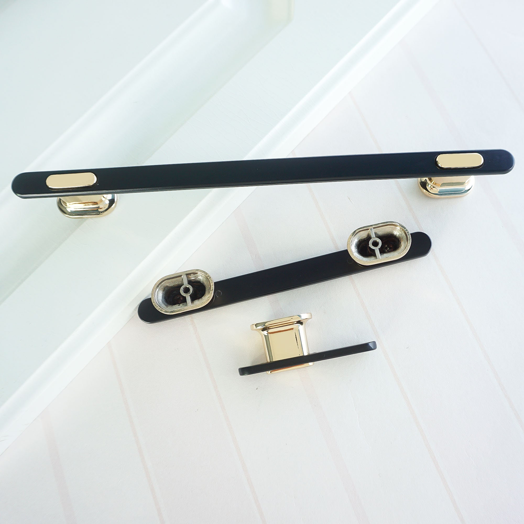 3.78 5.0 Handles Black Gold Dresser Etsy UK