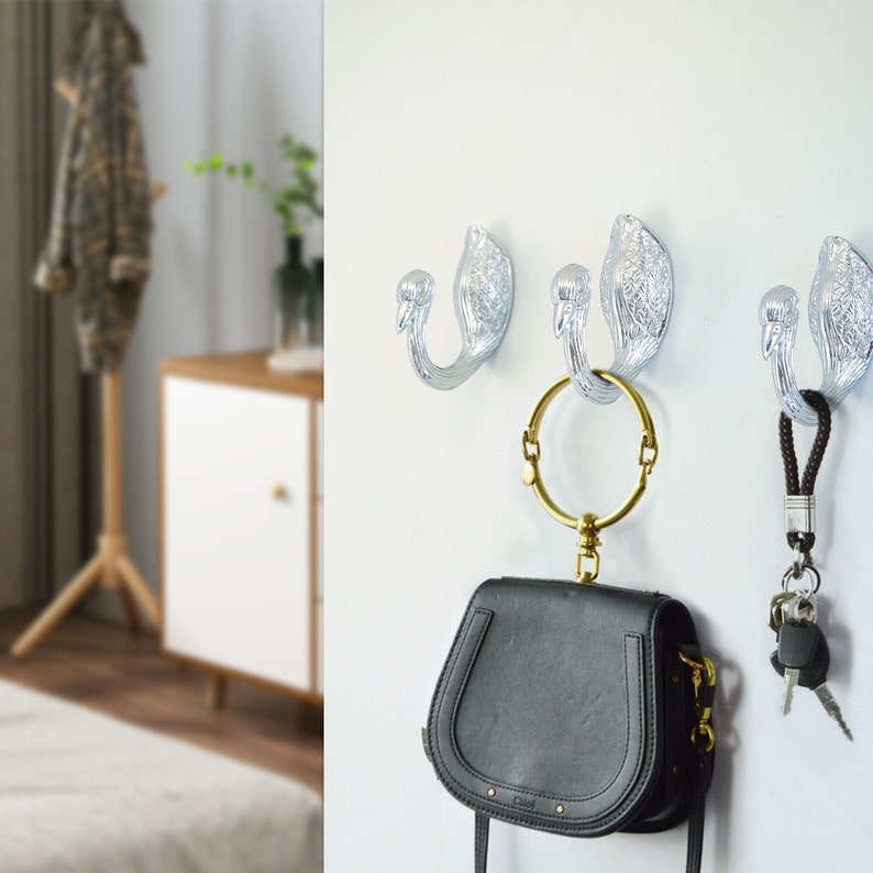 Modern Ideas Wall Hooks / Decorative Hooks / Mandarin Duck Etsy