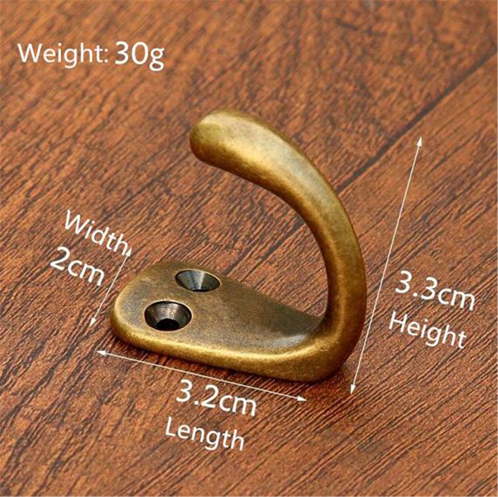 Small Hook Antique Bronze Black Simple Key Hook Coat Hook Etsy