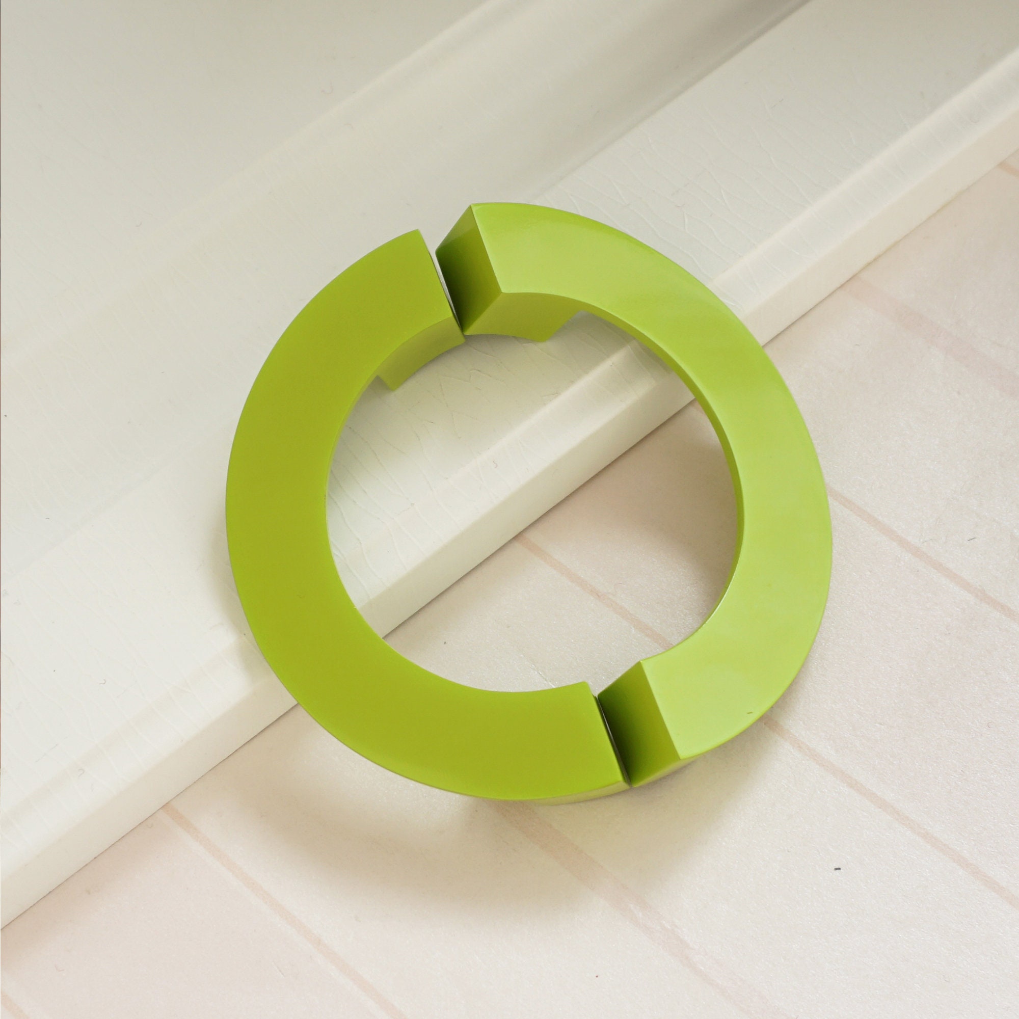 3.78''green Drawer Pulls Handles Semicircle Dresser Etsy