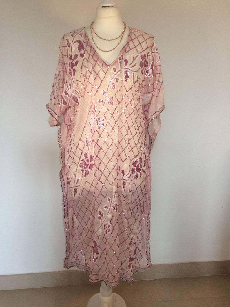 Boho Long Festival Top Boho Top Boho Beach Kaftan,Boho Party Blouse,Boho Sequinned Long Top Boho Vintage Party Top Boho Silk Summer Top
