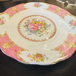 Royal Albert Lady Carlyle  Cake/Bread eared Plate - Fantastic Condition