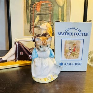 Royal Albert Beatrix Potter Figure  'Ribby and the Patty Pan' - boxed