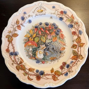 Brambly Hedge Plate Collection - Etsy