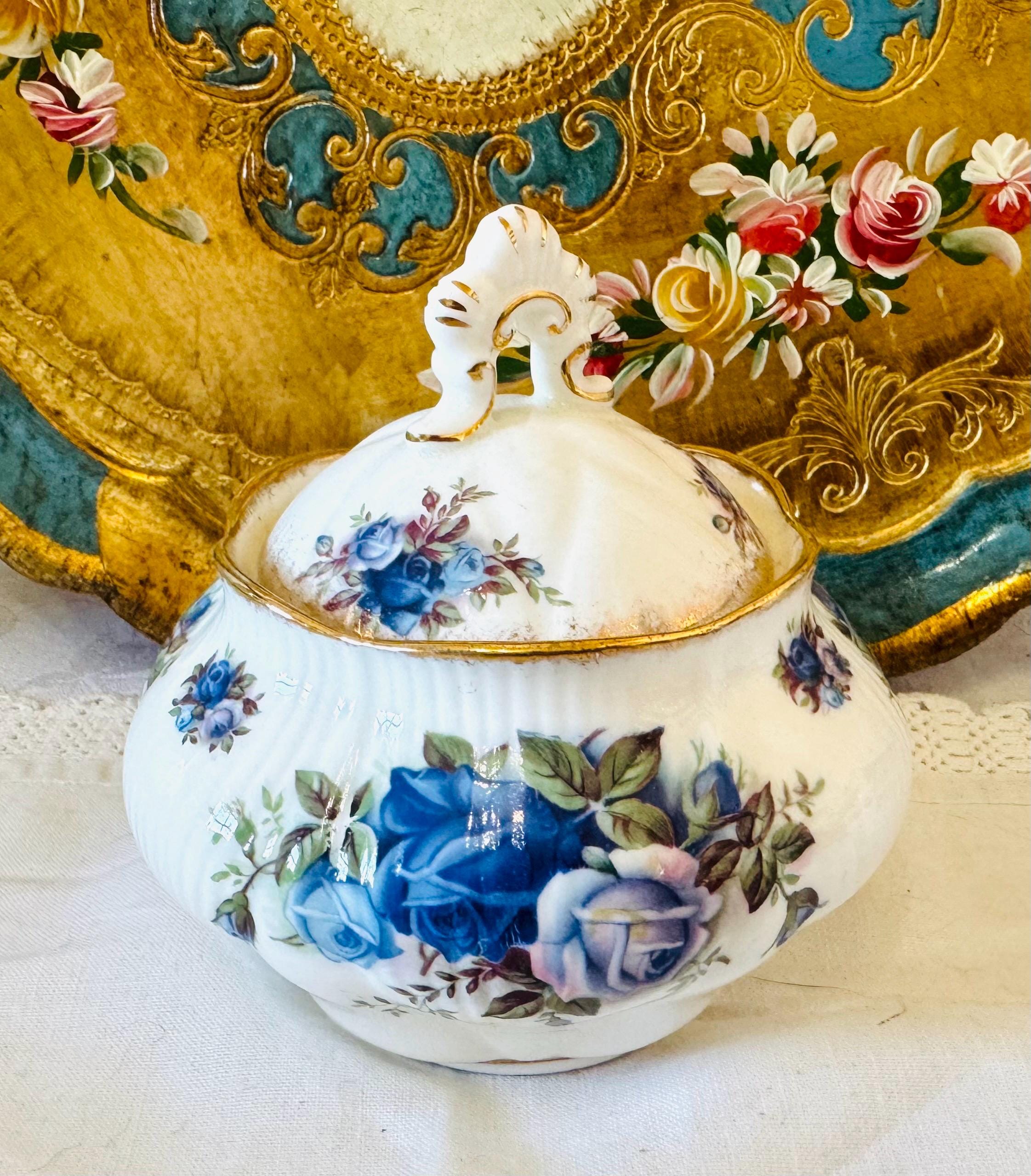 Royal albert blue roses - Etsy 日本