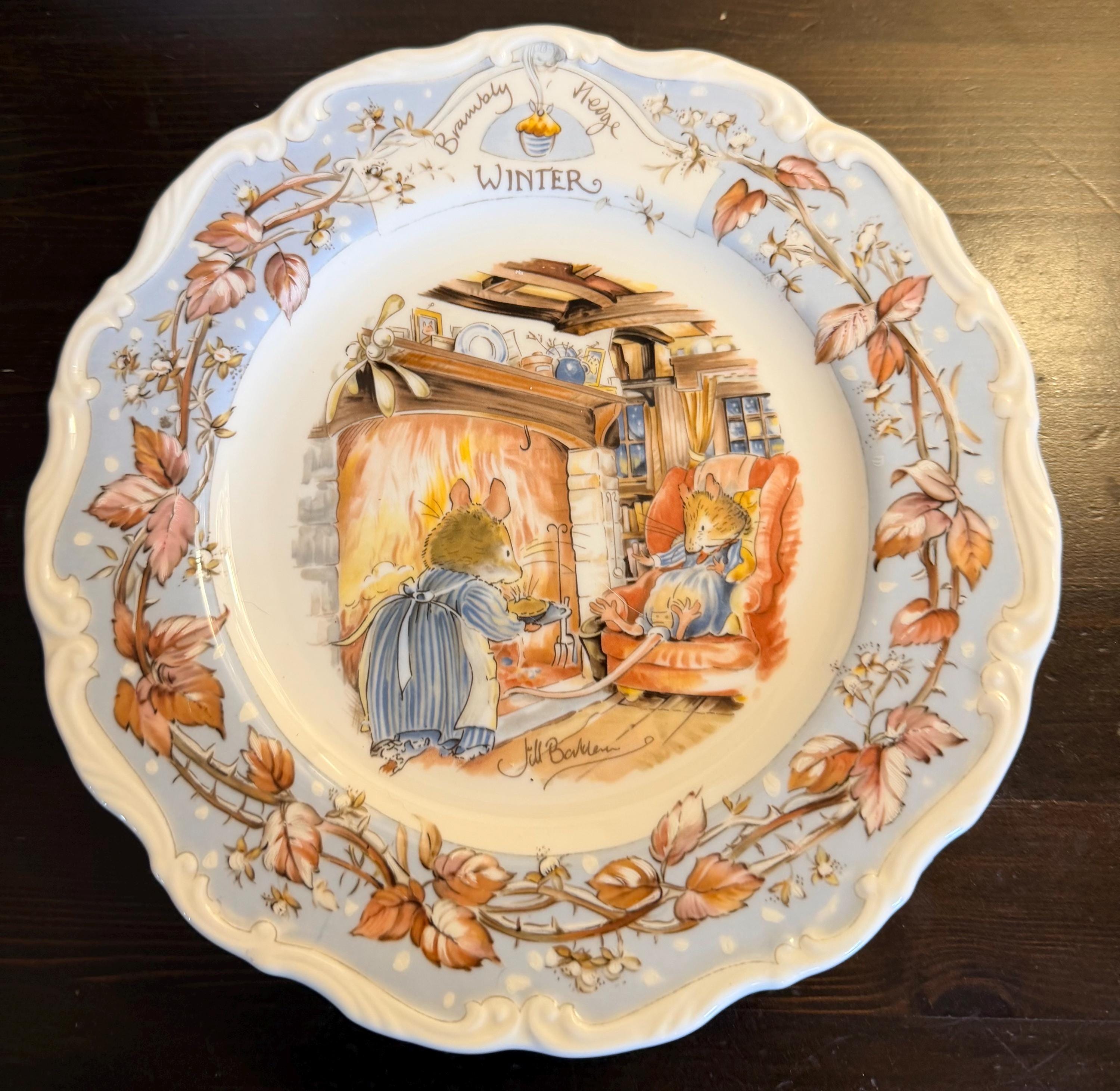 Brambly Hedge Plate Collection - Etsy