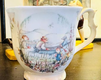 Royal Albert China Wind in the Willows The Picnic design beaker