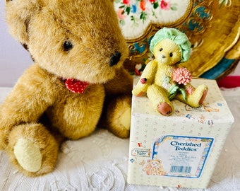 Cherished Teddies 'Dahlia -You're The Best Pick Of The Bunch'  boxed