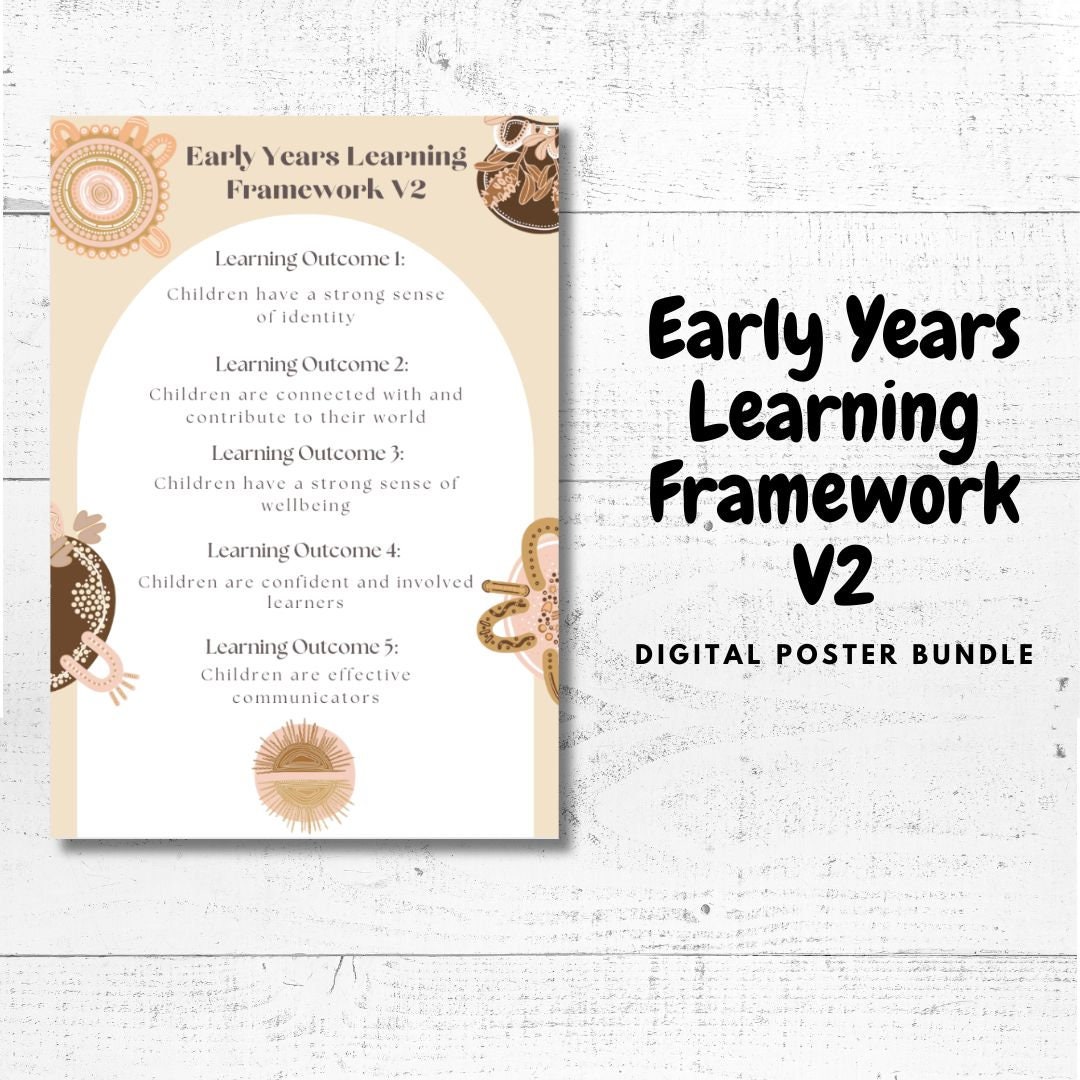 Early Years Learning Framework V2 EYLF Version 2 Digital Download ...