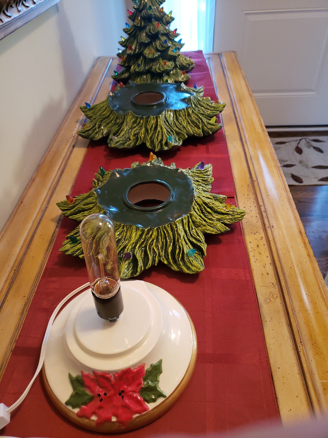 oversized ceramic christmas tree