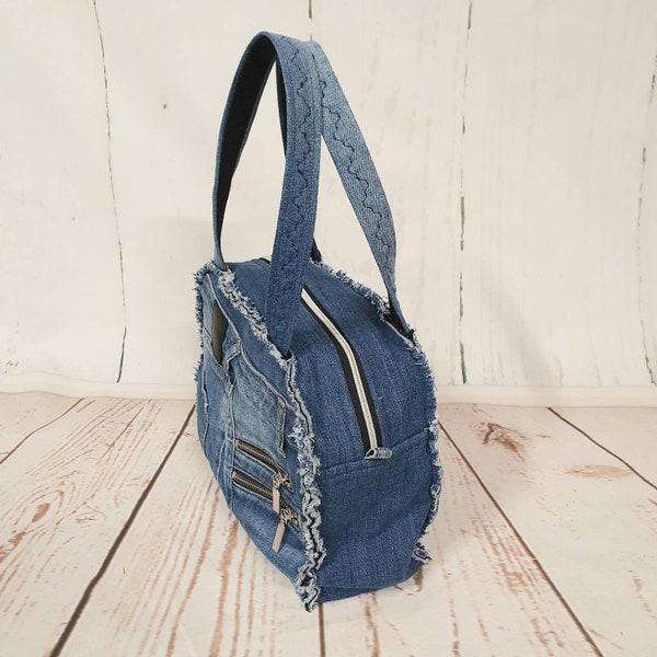 Handtasche, Jeans Upcycling, Recycling