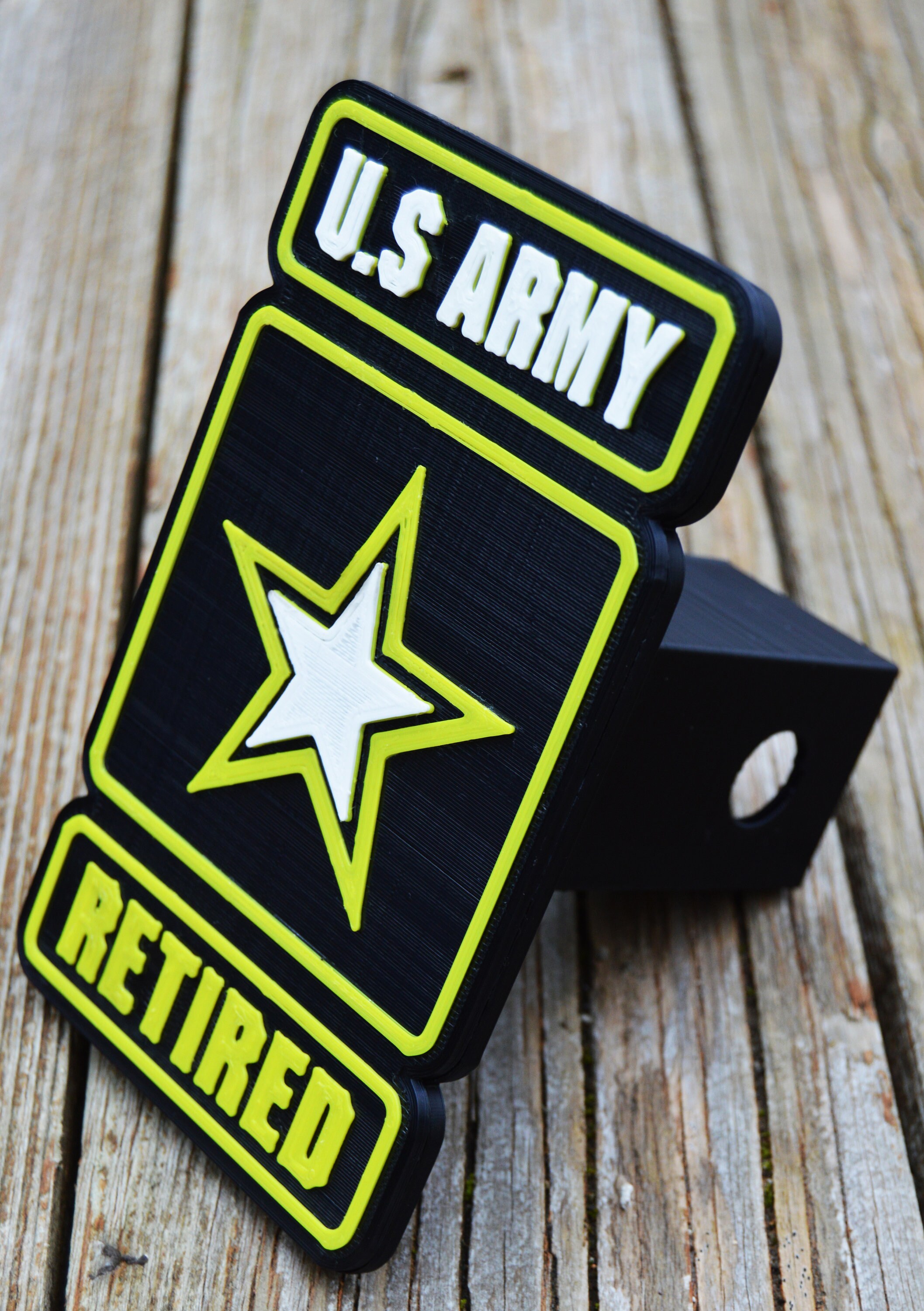 15 OFF Retired Army Hitch Cover Etsy
