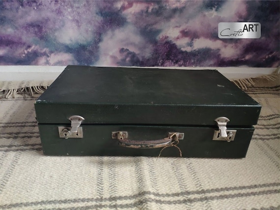 1920～1930年代のヴィンテージトランク 鍵付き