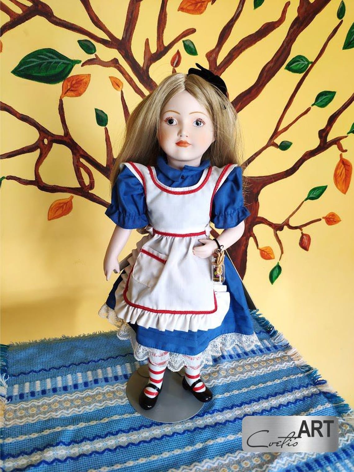 Alice in Wonderland Collection Lovely Vintage Porcelain Doll Etsy