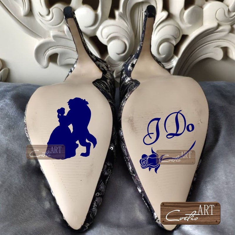 beauty and the beast heels