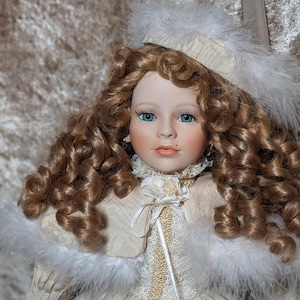 Alberon Porcelain Doll - Etsy UK
