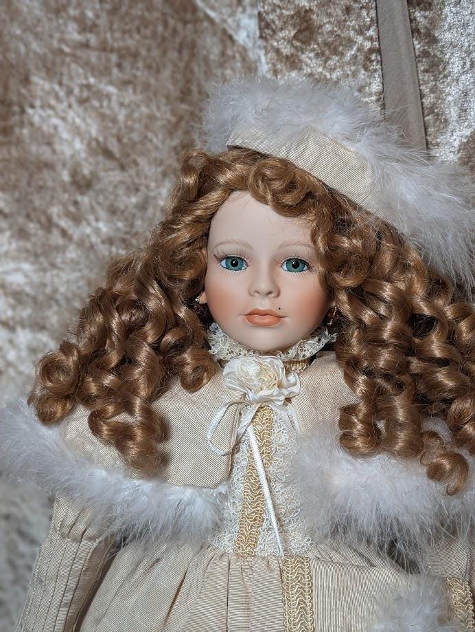 Alberon Porcelain Doll - Etsy UK