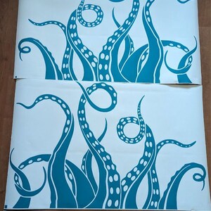 Auto Set X2 Octopus Tentacles Sticker Car Van Stickers Truck Camper ...