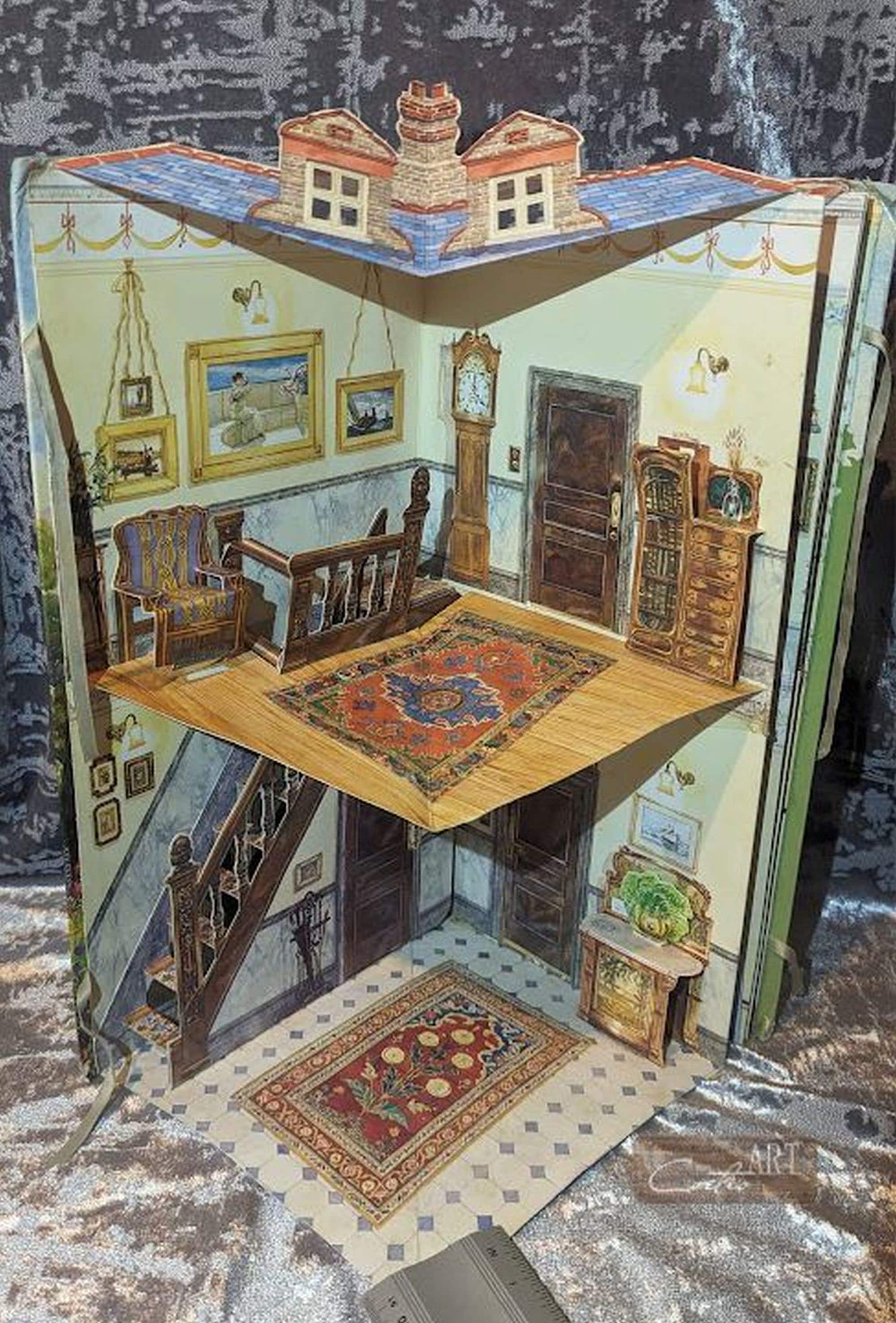 Vintage Victorian Book an Edwardian Doll's House: A Three
