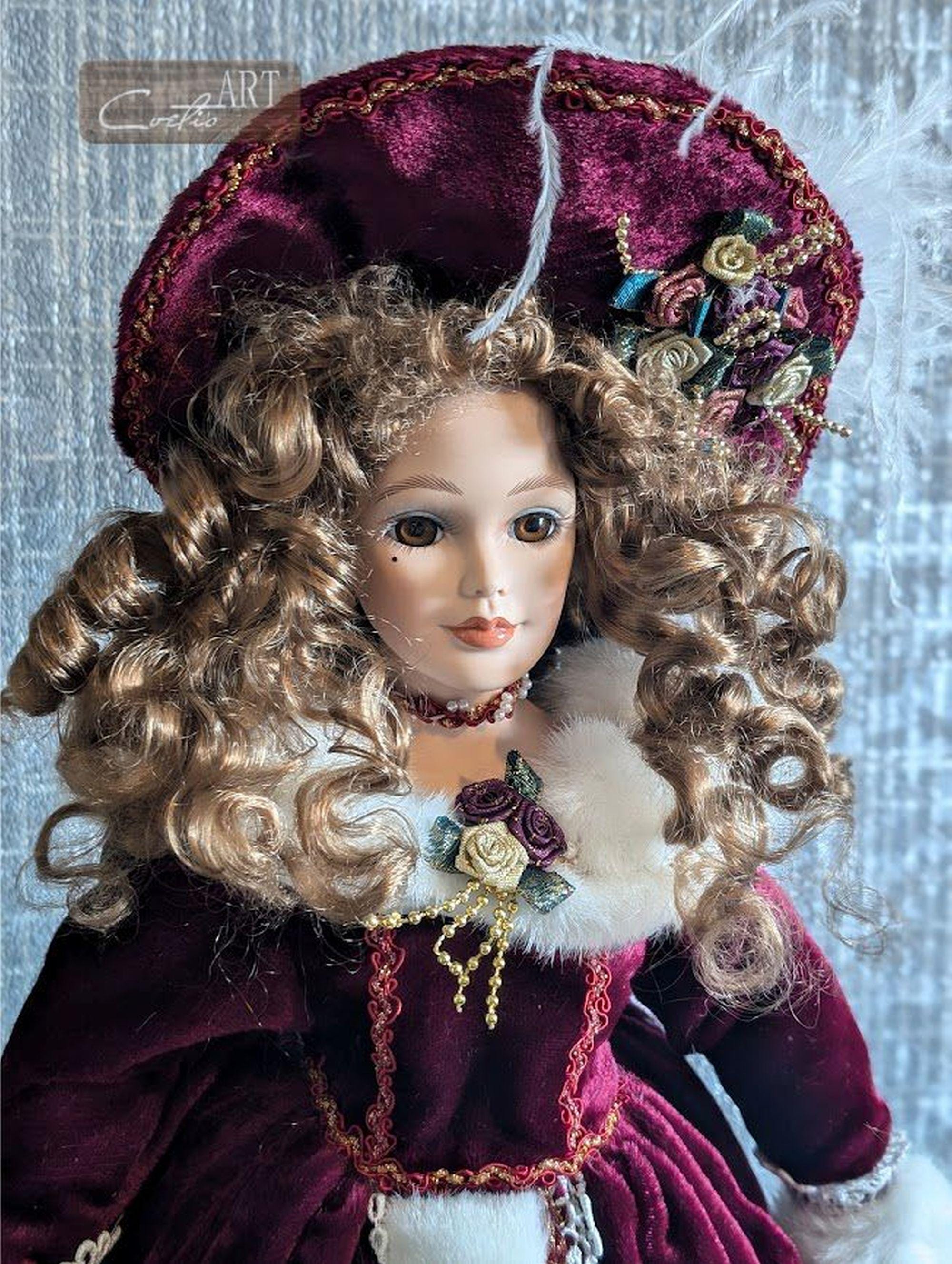 COLLECTOR'S PORCELAIN DOLL アンティーク 西洋人形の通販 by