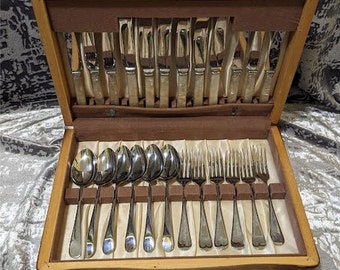 Vintage Italian 'Super Inox' Silver Plated & Stainless Steel