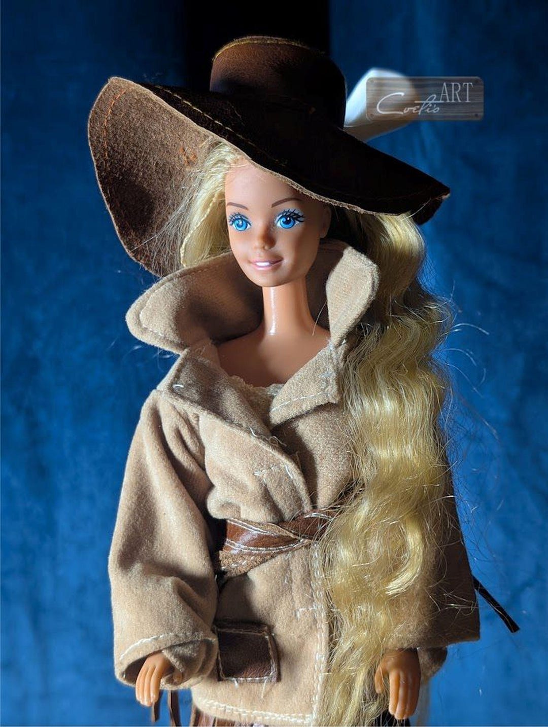 Vintage Barbie Doll Western Cowgirl- Made In- Mattel 1966s