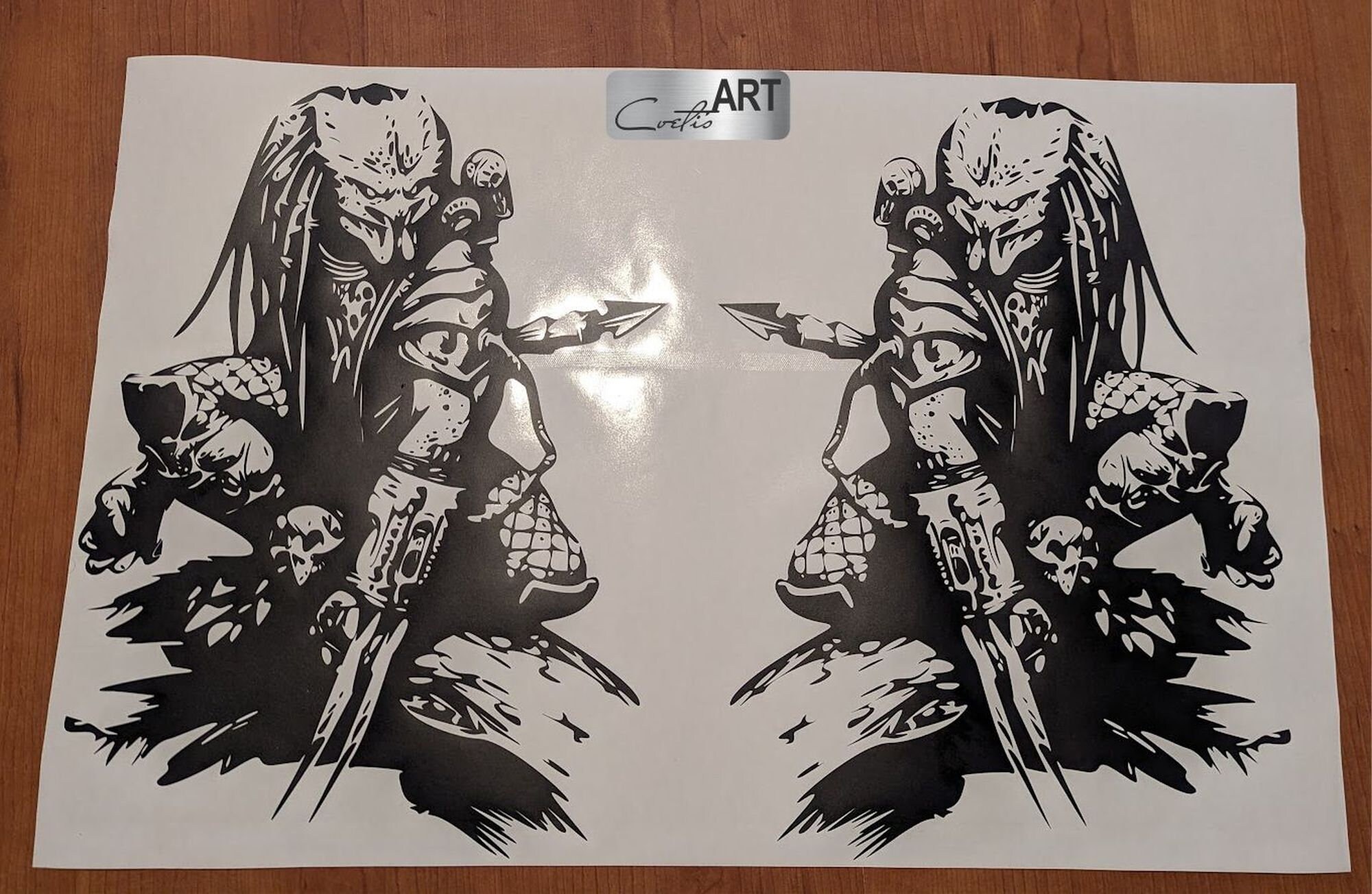 Alien Predator Vinyl Decal: for Car, Van, Jeep, Camper RV Motorhome ...
