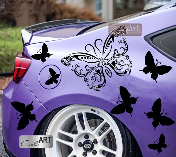 Butterfly 2024 car stickers