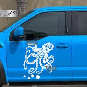 Set Maori Oktopus Auto Aufkleber: Van, LKW, Jeep, Wohnmobil RV Vinyl-Aufkleber