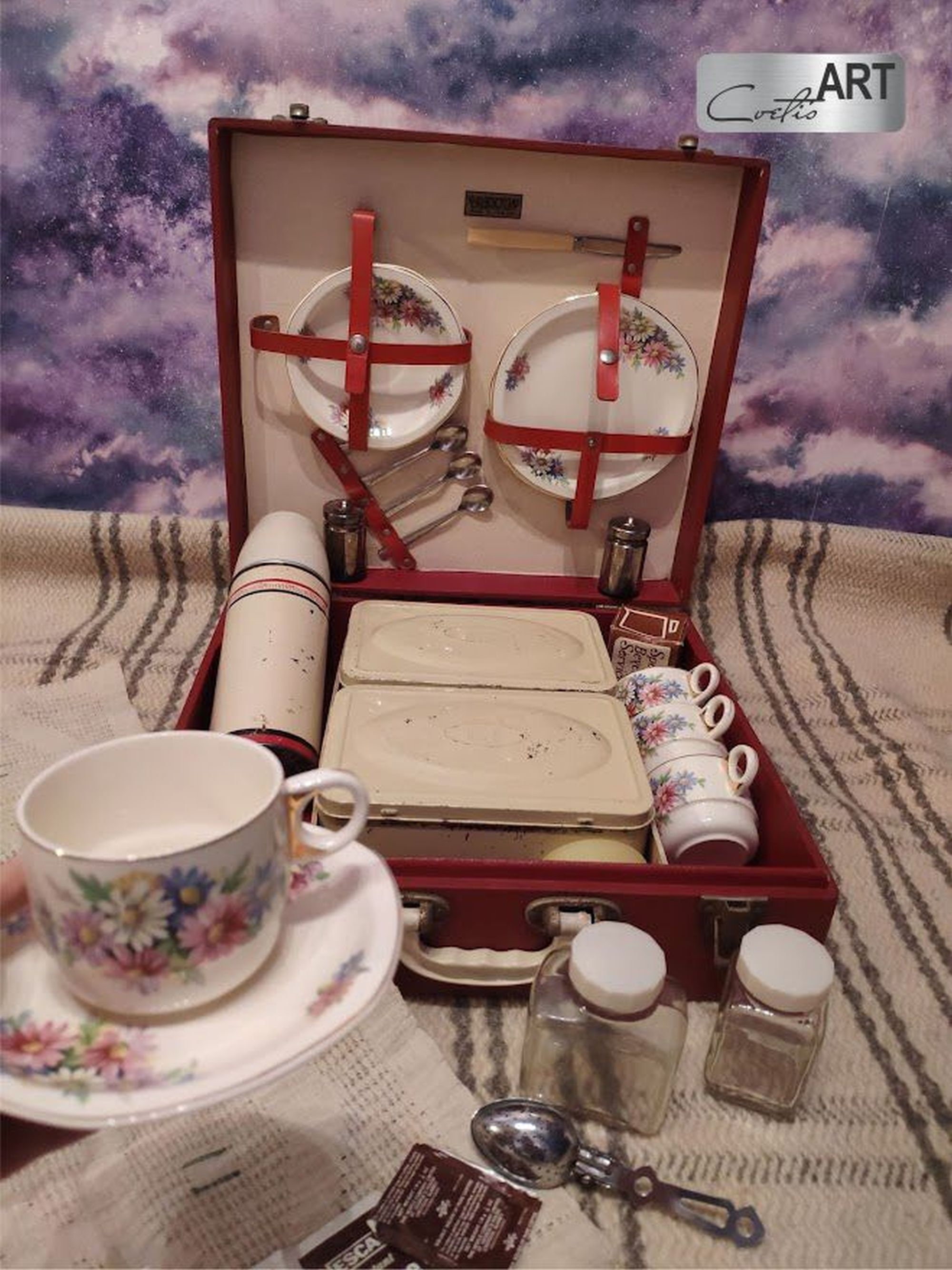 Rare Vintage Brexton Picnic Set 1950s Retro Camping RV Etsy Australia
