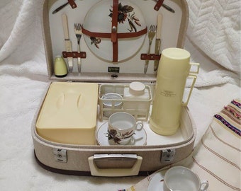 ヴィンテージ ブレクストン ピクニックセット（2人用）：1950年代の