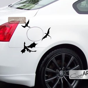 Auto Dragons The mother of dragons Sticker Vinyl Car Van Camper Caravan Windows Decal A special gift 28 colors available